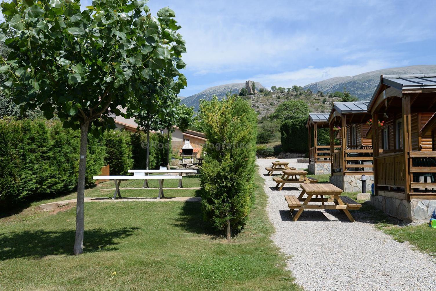 Camping Cadi Vacances & Spa Gósol Buitenkant foto